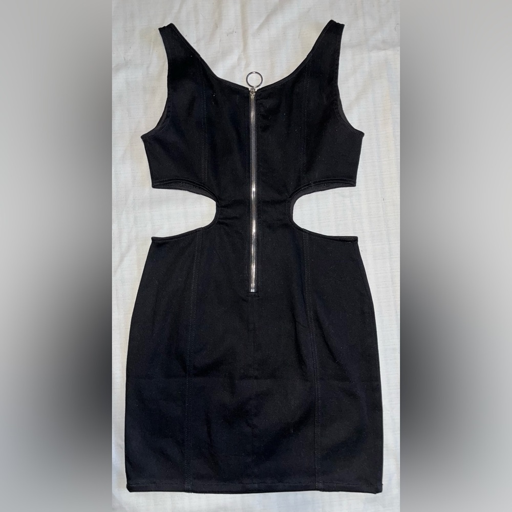 True Religion Black Cut-Out Dress - Picture 2 of 3